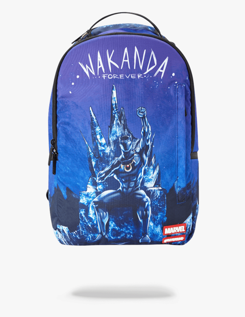 Black Panther Sprayground Backpack, HD Png Download