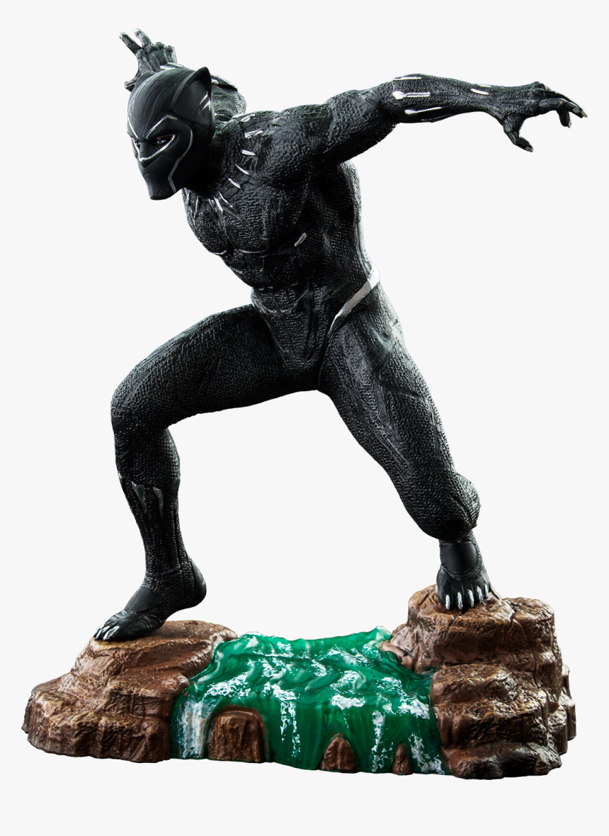 Diamond Select Black Panther Pvc - Marvel Gallery Black Panther, HD Png Download