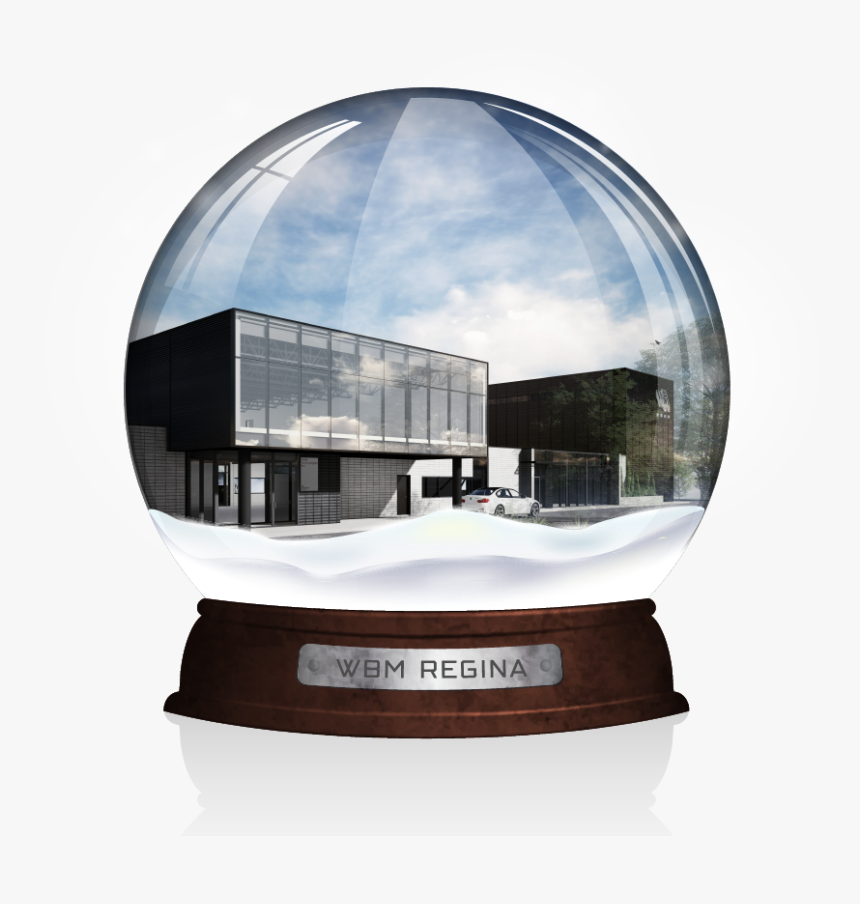 Snow Globe Showing Wbm Regina - Observatory, HD Png Download