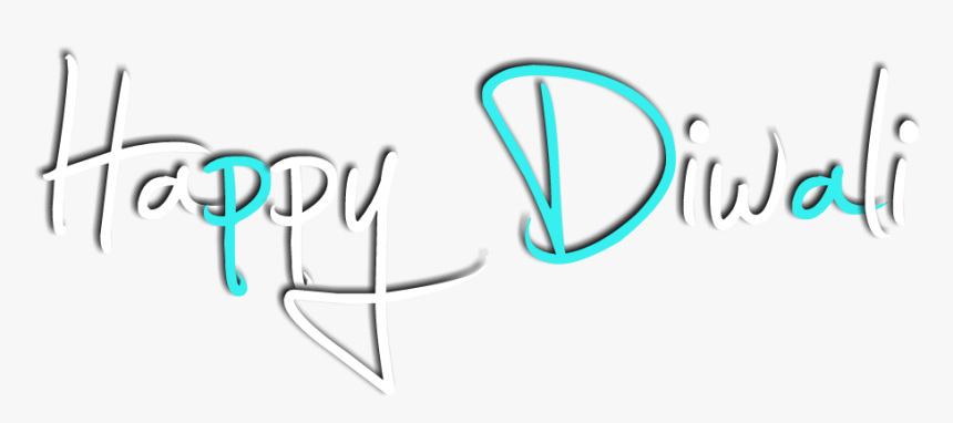 Happy Diwali Png - Calligraphy, Transparent Png