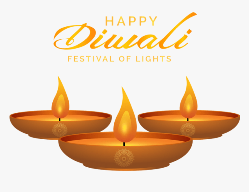 Happy Diwali Text Png, Transparent Png