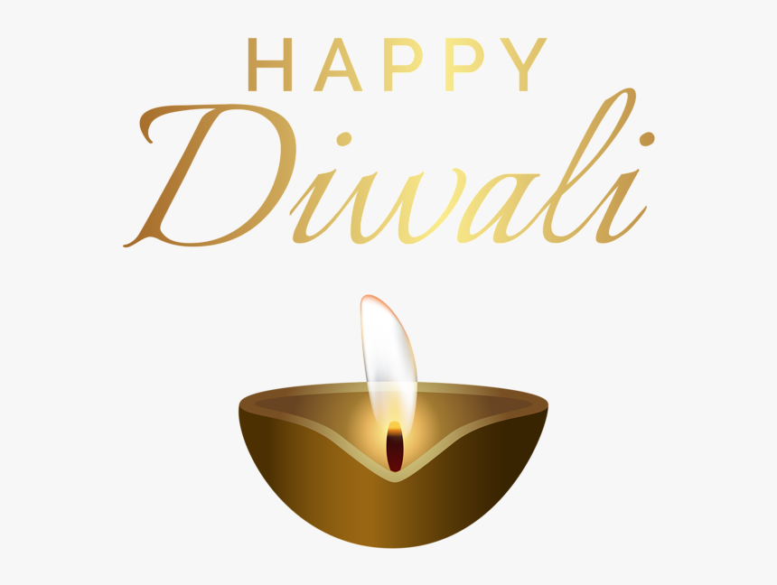 Happy Diwali Font Png, Transparent Png