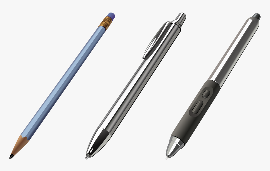 Pen Png Photo - Pencil And Ballpens Png, Transparent Png