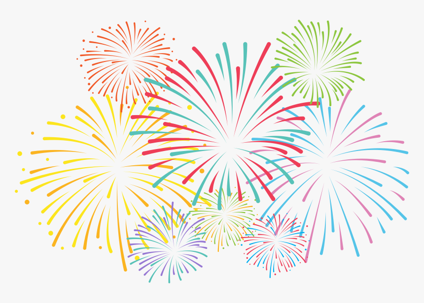 View Full Size - Transparent Background Fireworks Clipart, HD Png Download