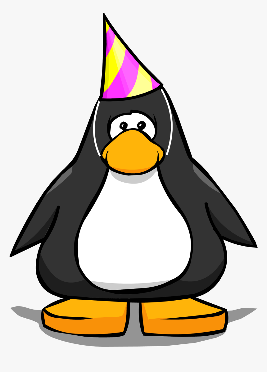 Club Penguin Wiki - Penguin With Santa Hat, HD Png Download