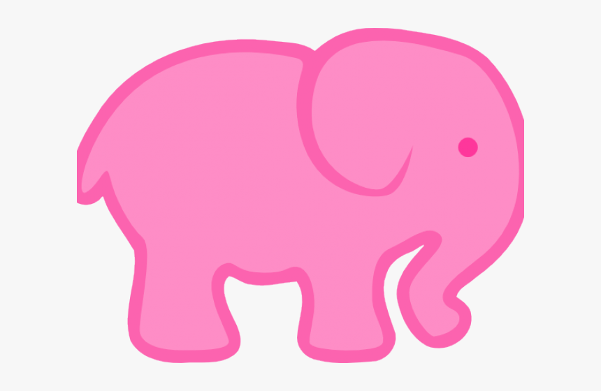 Umbrella Clipart Baby Elephant - Elephant Clip Art, HD Png Download