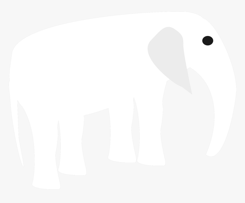 White Elephant Png Hd - Indian Elephant, Transparent Png