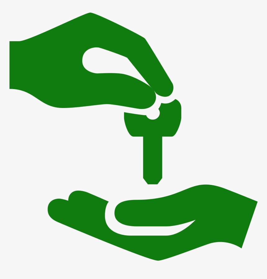 Key Icon Download - Hand With Key Png, Transparent Png