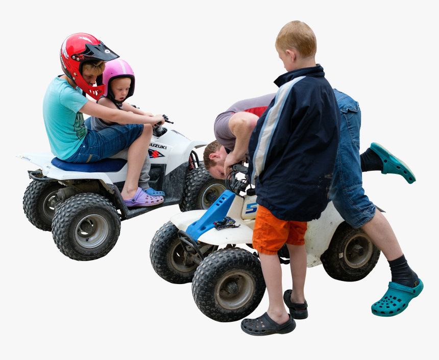 Group Of People Walking Png - All-terrain Vehicle, Transparent Png
