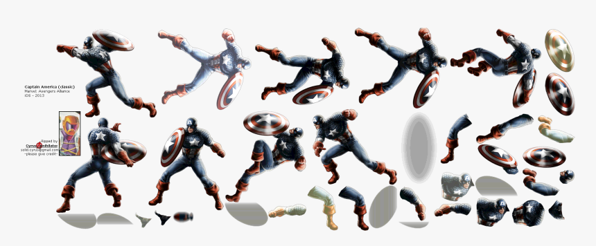 Click To View Full Size - Captain America, HD Png Download