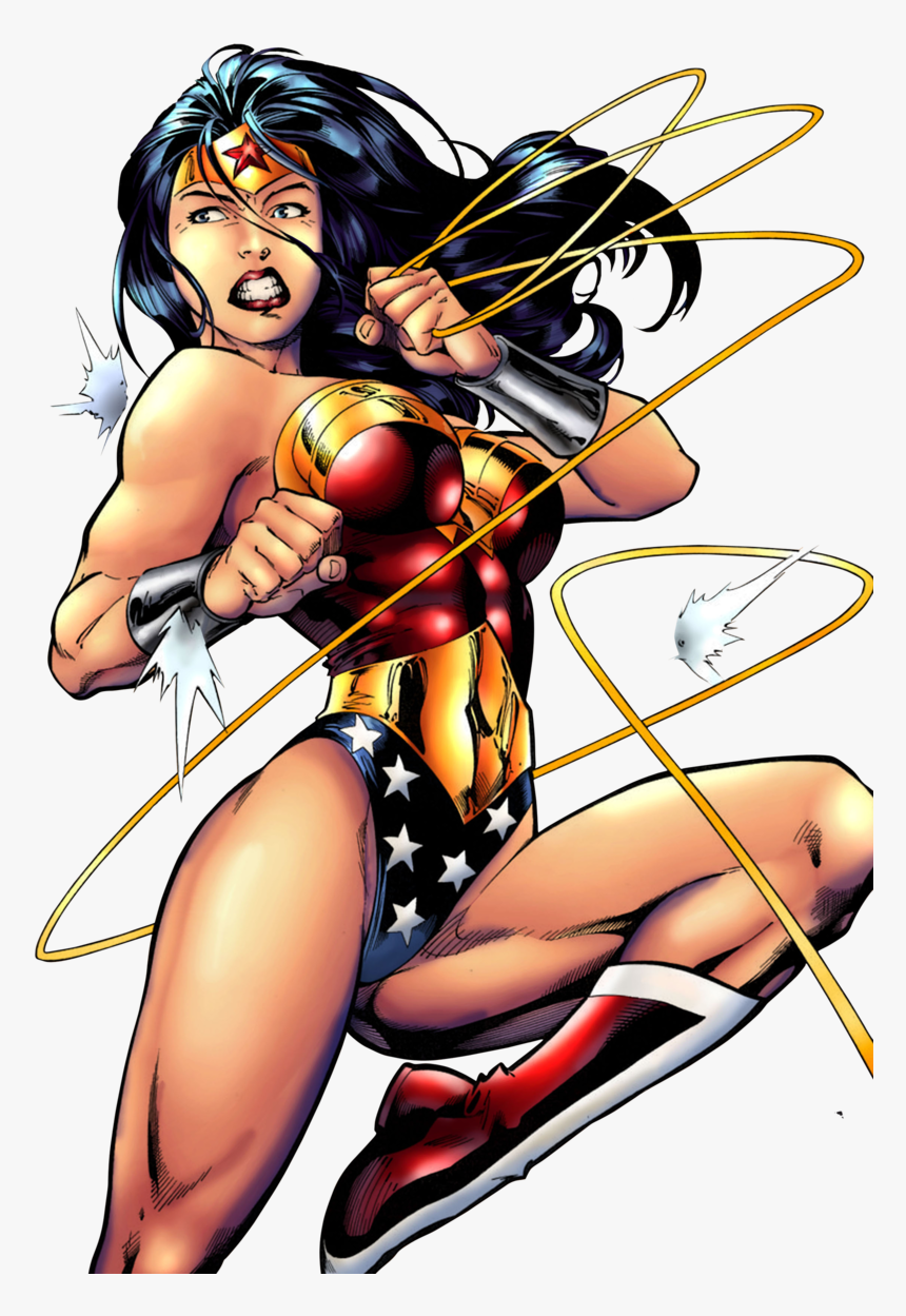 Wonder Woman Ed Benes - Super Hero Girl Comics, HD Png Download