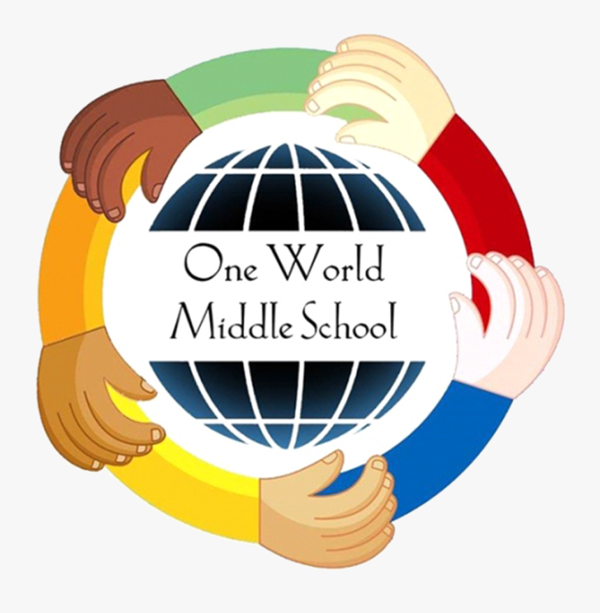 One World Middle School Logo - One World Middle School At Edenwald, HD Png Download