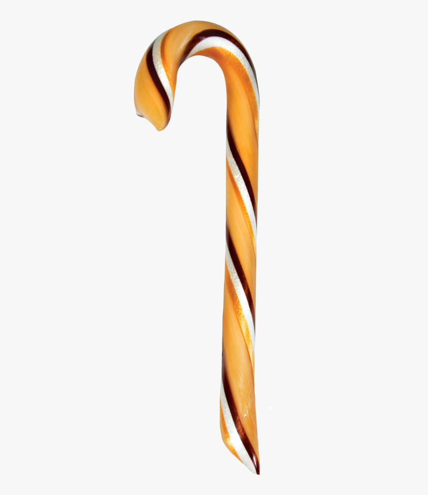 Black And Orange Candy Cane, HD Png Download