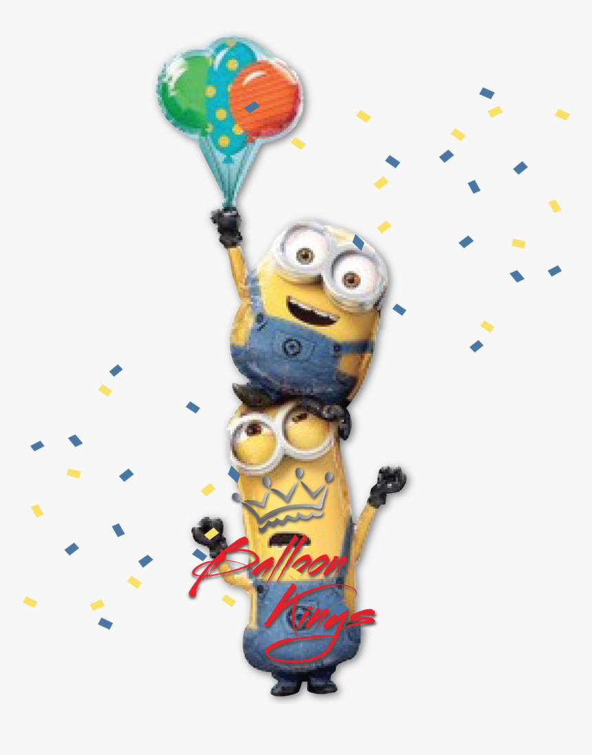 Minions Stacker Airwalker - Minions Standing On Each Other, HD Png Download