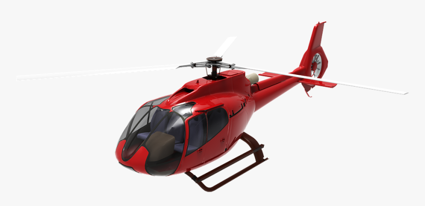Red Helicopter Free Png Image - Helicoptero Png, Transparent Png