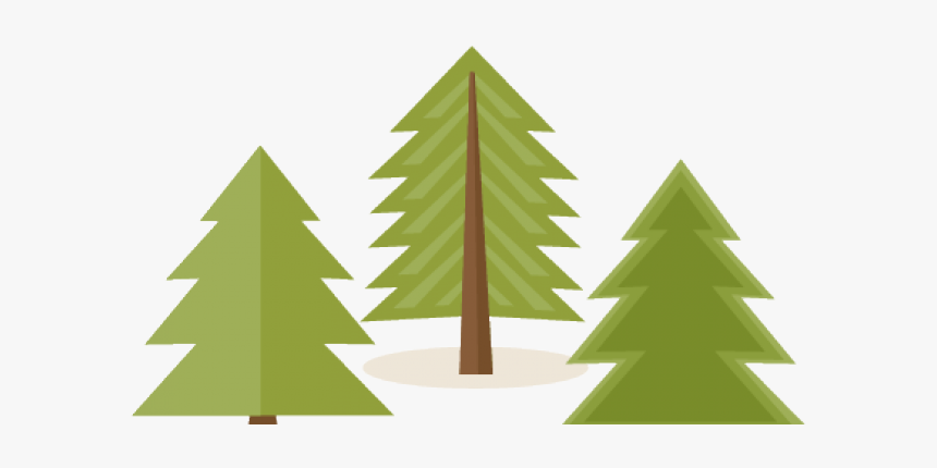 Pine Tree Clipart - Transparent Pine Tree Clipart, HD Png Download