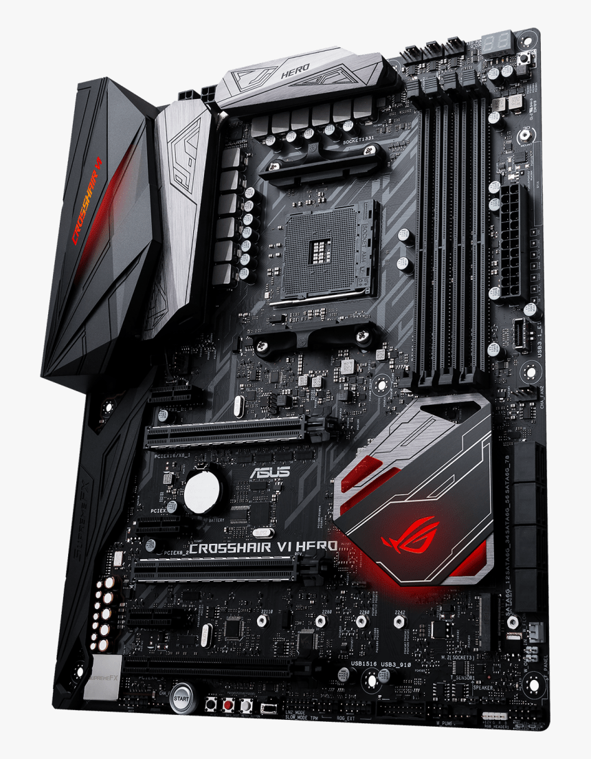 Asus Crosshair Vi Hero, HD Png Download