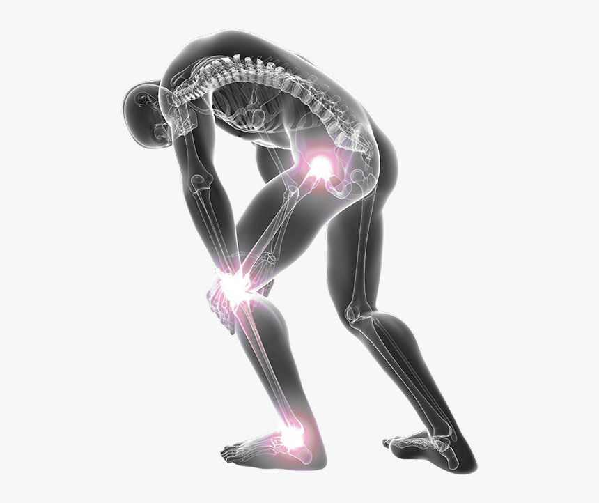 Hip Knee Pain, HD Png Download