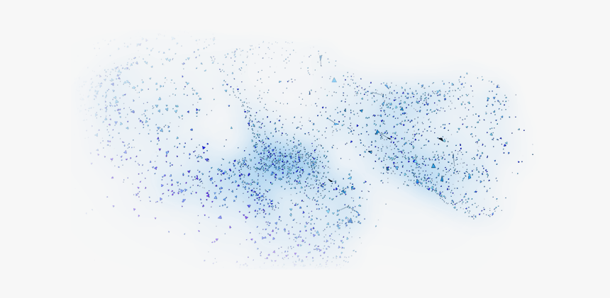 Blue Particles Png - Particles Png Blue, Transparent Png