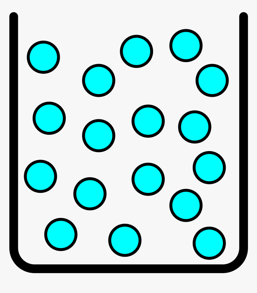 Liquid Particles In Beaker Clipart , Png Download - Liquid Particles Clipart, Transparent Png