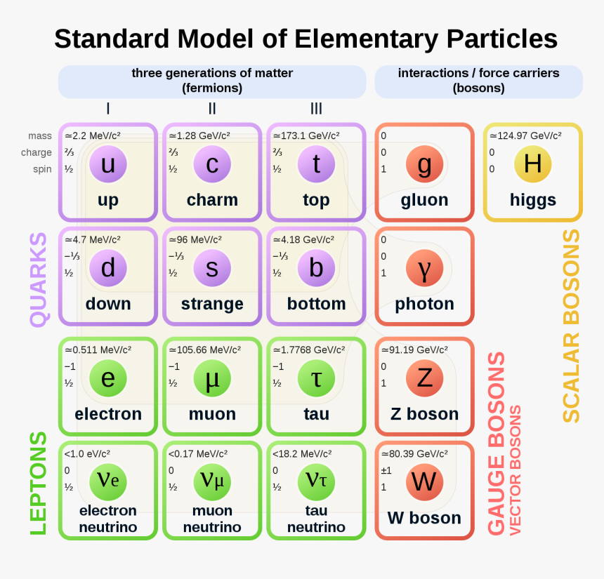 Standard Model, HD Png Download