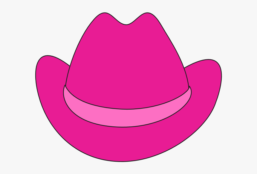 Clipart Of Hats, - Cowgirl Hat Clipart, HD Png Download