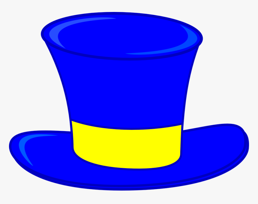 blue top hat costume