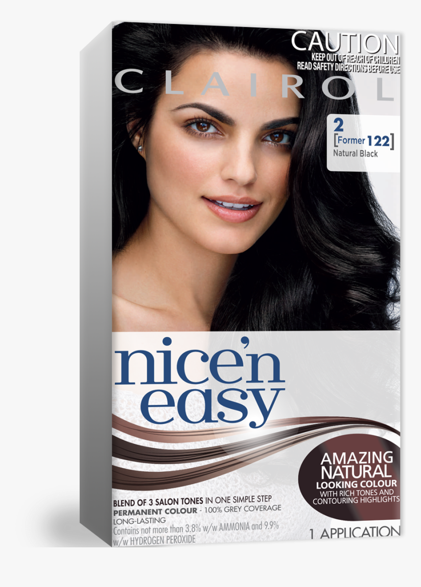 Nice N Easy - Brown Black Hair Color Brand, HD Png Download