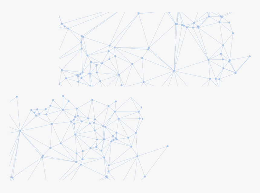 Particles Bottom Left Header Coverage - Triangle, HD Png Download