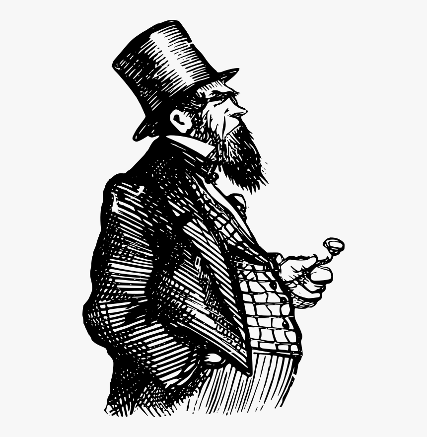 Big Shot With A Top Hat - Big Shot Man, HD Png Download