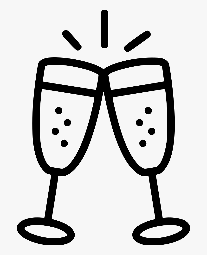 Party - Icone Champagne White, HD Png Download