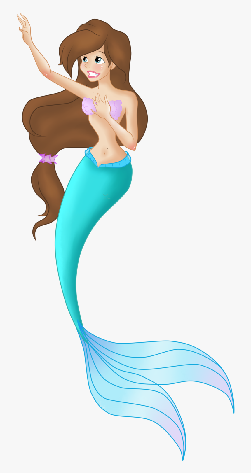 Mermaid Free Download Png - Mermaid Transparent Background, Png Download
