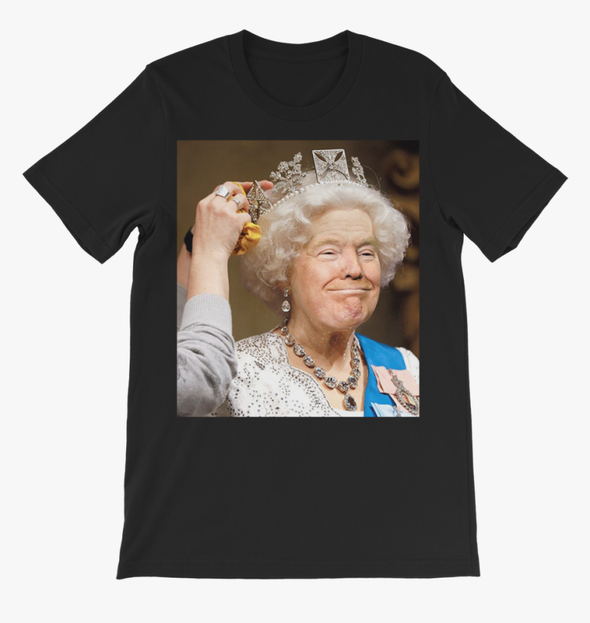 Donald Trump And Queen Elizabeth Face Swap ﻿classic - Trump And Queen Funny, HD Png Download