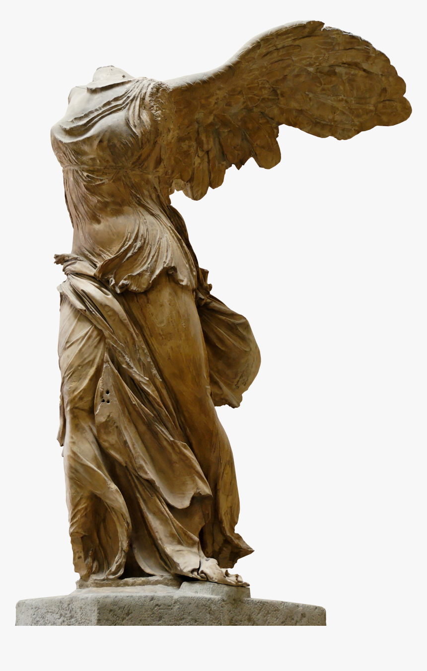 Nike Of Samothrake Louvre Ma2369 N4 - Louvre, Winged Victory Of Samothrace, HD Png Download
