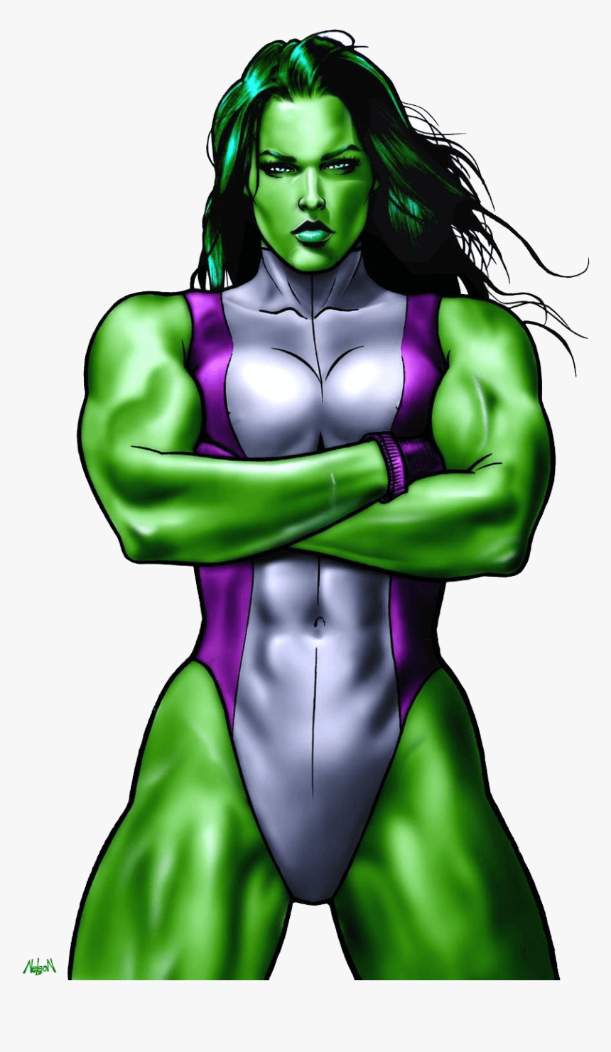 She Hulk Png Clipart Image - Ronda Rousey She Hulk, Transparent Png