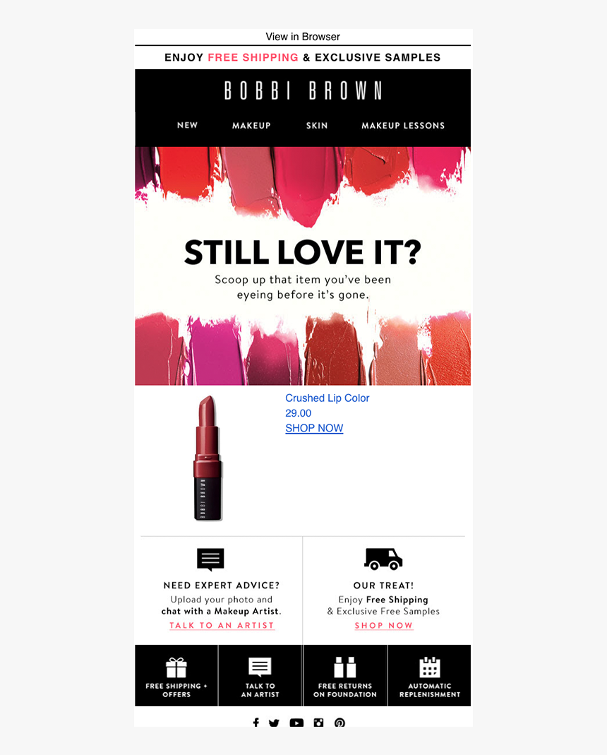 Bobbi Brown Behavioral - Bobbi Brown Welcome Email, HD Png Download