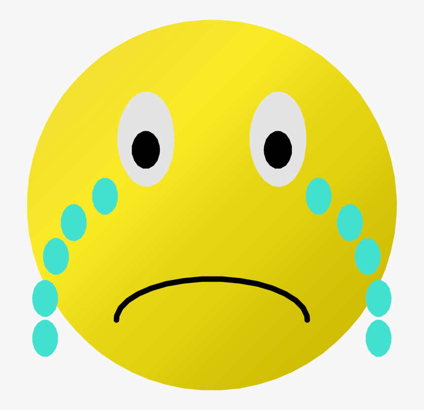 Transparent Crying Face Clipart - Happy Crying Face Clipart, HD Png ...