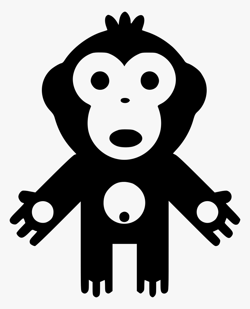 Monkey - Monkey Icon Png, Transparent Png