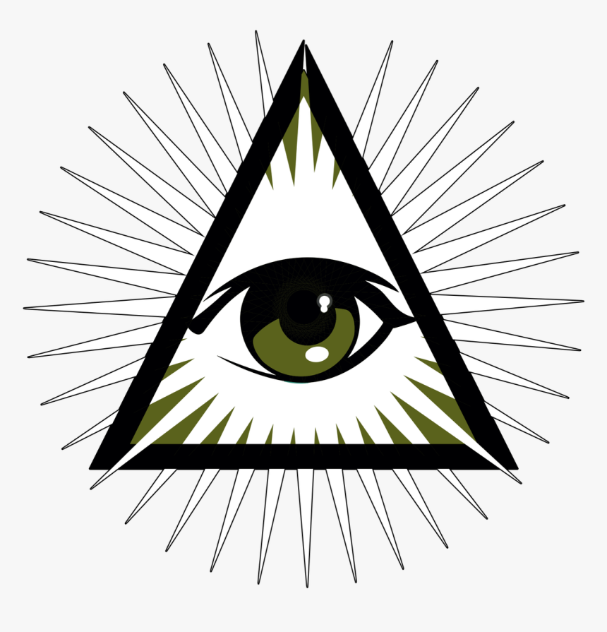 Illuminati Knob Sticker - Illuminati Sticker, HD Png Download