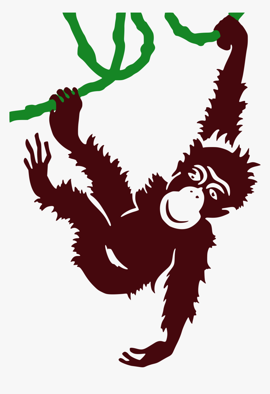 Hanging Monkey Clip Arts - San Diego Zoo Poster, HD Png Download