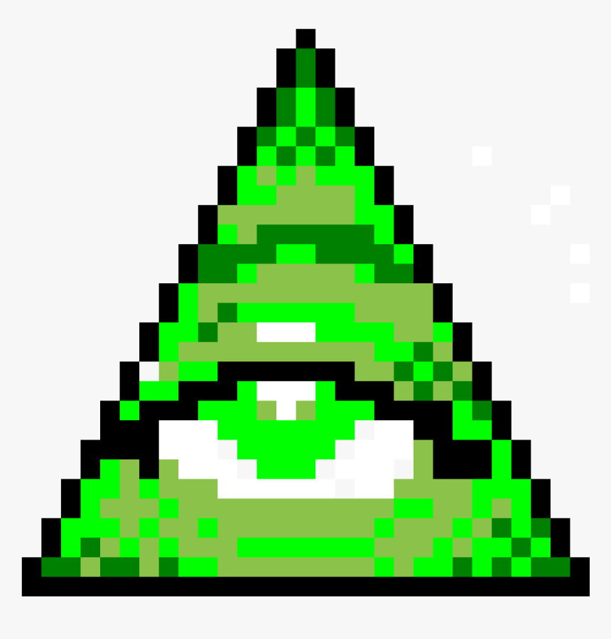 Illuminati Pixel Art Clipart , Png Download - Pixel Art Illuminati, Transparent Png