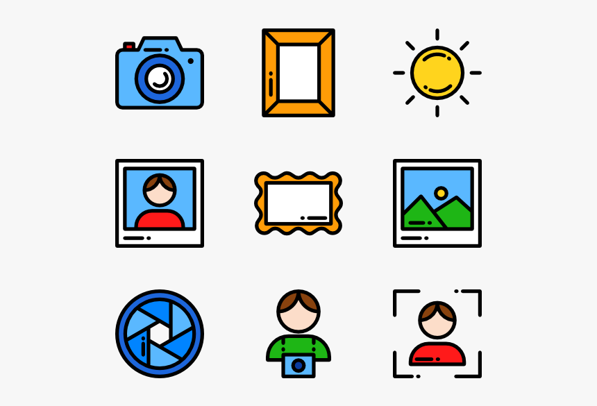 Beautiful Camera - Iconos Png De Productos Quimicos, Transparent Png