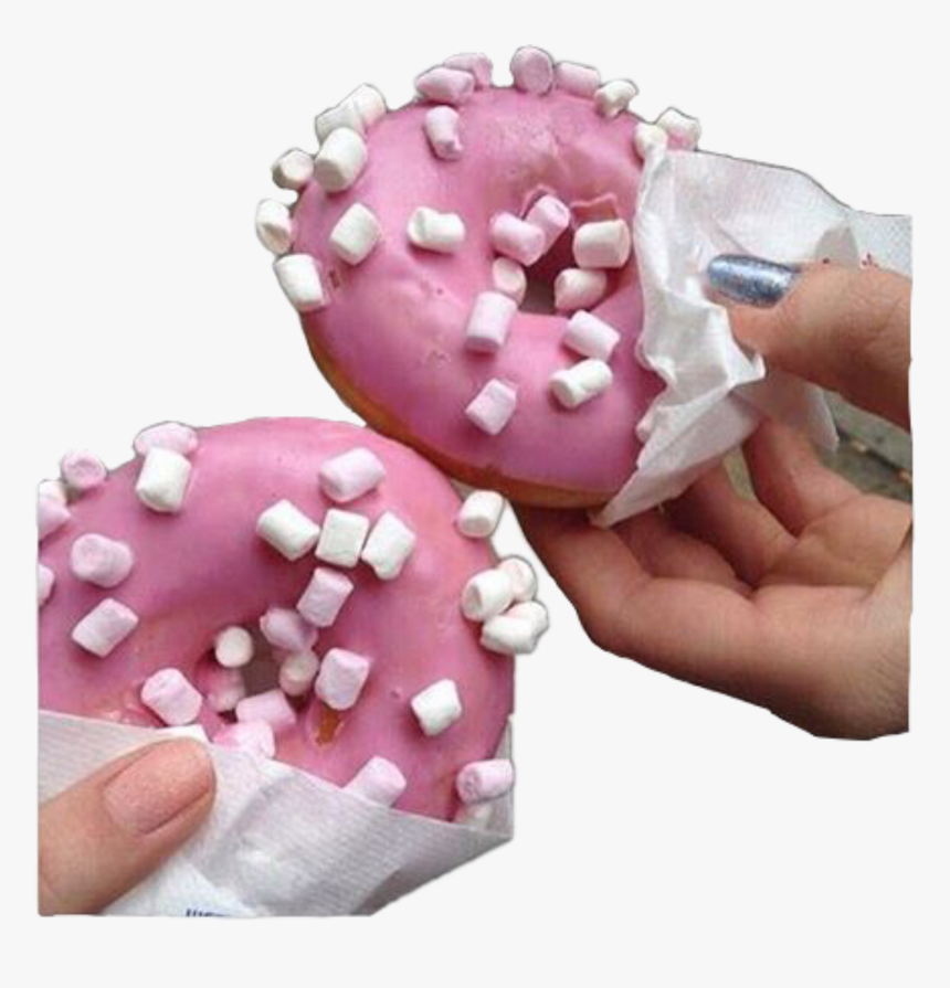 #donut #donuts #doughnut #doughnuts #png #food #foodpng - Hipster Donuts Aesthetic, Transparent Png