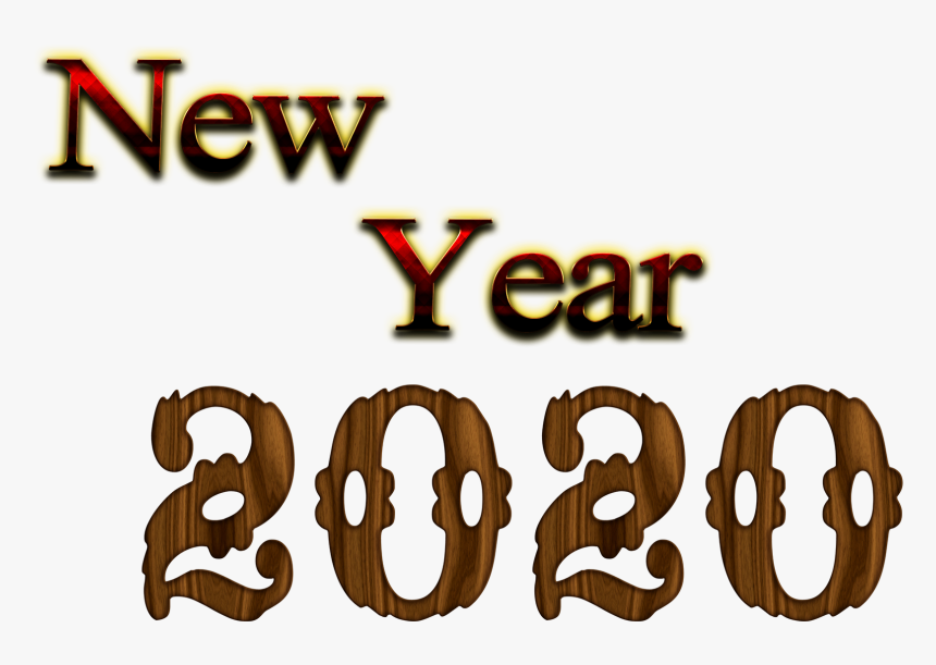 New Year Png Image 2020 Png Photo Background, Transparent Png