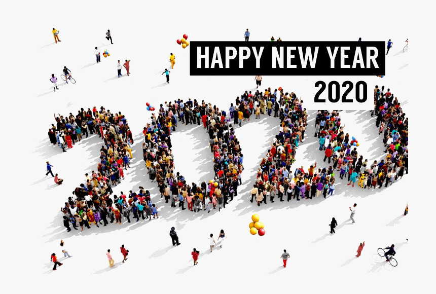 Happy New Year 2020 Png Free Image - Happy New Year 2020, Transparent Png