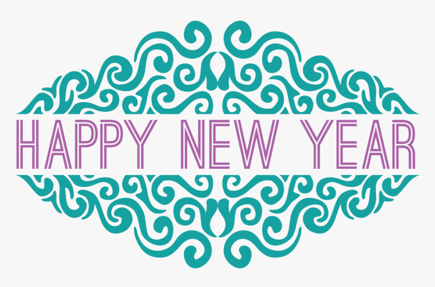 New Year - Happy New Year Png File, Transparent Png