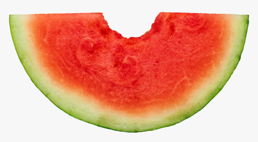 Transparent Background Watermelon Slice Png, Png Download