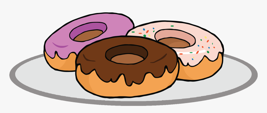 Images For Donuts Clipart - Coffee And Donuts, HD Png Download