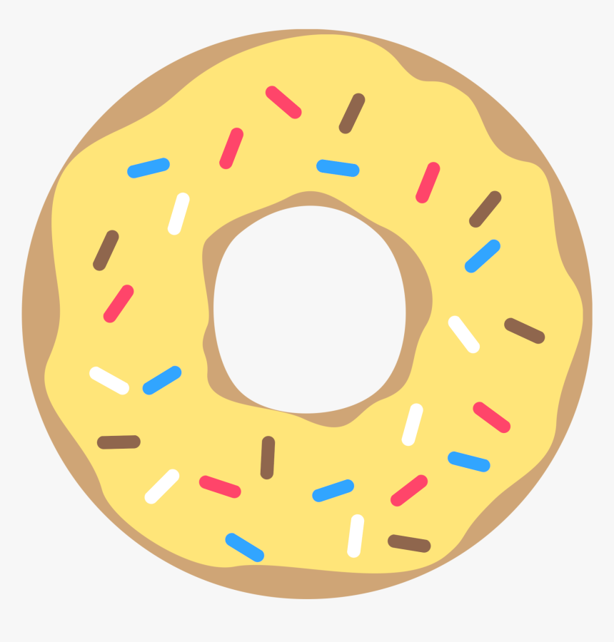 Free Printable Donut Banner Party Decor, HD Png Download