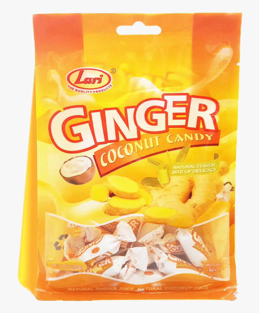 Candy Ginger With Coconut Lari, HD Png Download